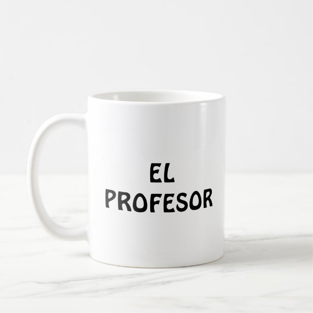El Profesor Coffee Mug (Left)