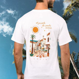 El puerto de santa María Spain white town clothing T-Shirt