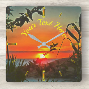 El Rio Pitillal 2009 Square Wall Clock