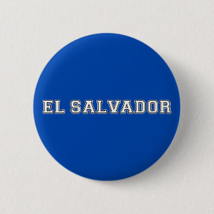 El Salvador 6 Cm Round Badge