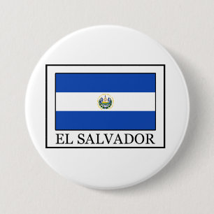 El Salvador 7.5 Cm Round Badge
