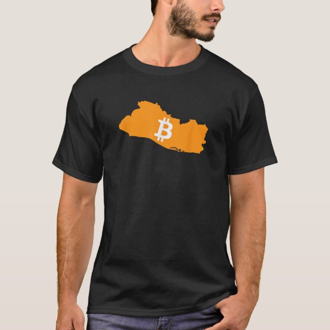 El Salvador Bitcoin BTC Currency Wallet App Legal  T-Shirt (Front)