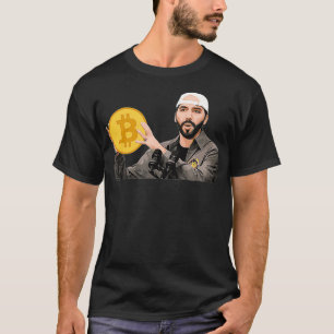 El Salvador Bitcoin Bukele Legal Tender Cryptocurr T-Shirt