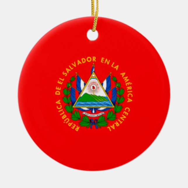 EL SALVADOR* Christmas Ornament (Front)