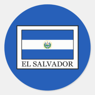 El Salvador Classic Round Sticker