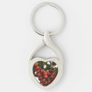 El Salvador Coffee Beans Key Ring