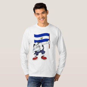 El Salvador Dabbing Soccer Ball T-Shirt