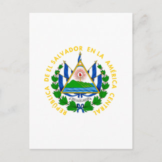El Salvador - emblem/flag/coat of arms/symbol Postcard