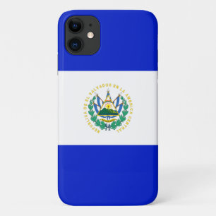 El Salvador flag iPhone 11 Case