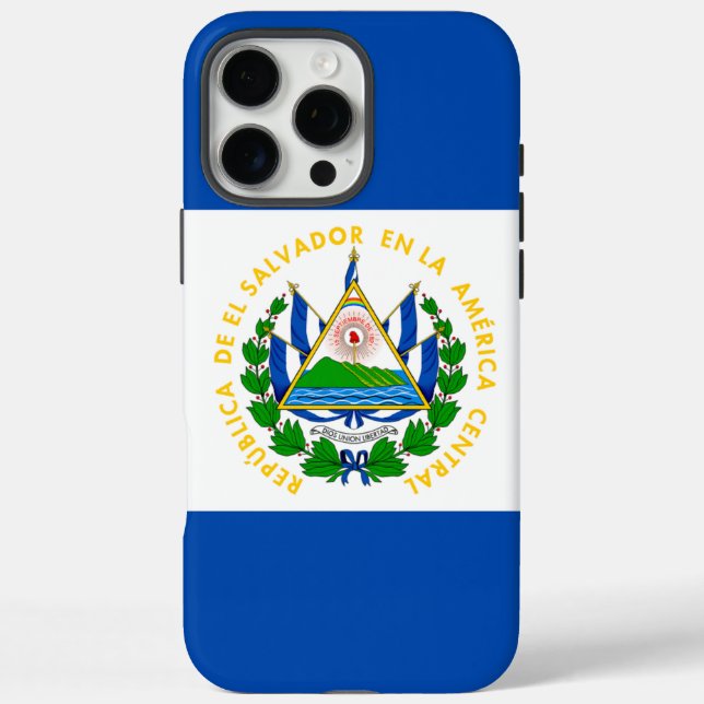 El Salvador flag Case-Mate iPhone Case (Back)