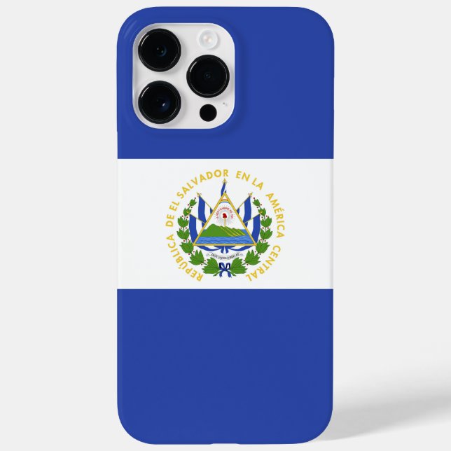 El Salvador flag Case-Mate iPhone Case (Back)
