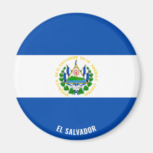 El Salvador Flag Charming Patriotic Magnet