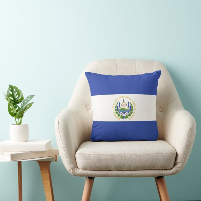 El Salvador flag Cushion (Chair)