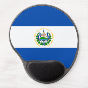 El Salvador Flag Gel Mouse Pad