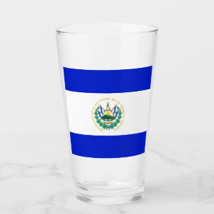El Salvador flag Glass