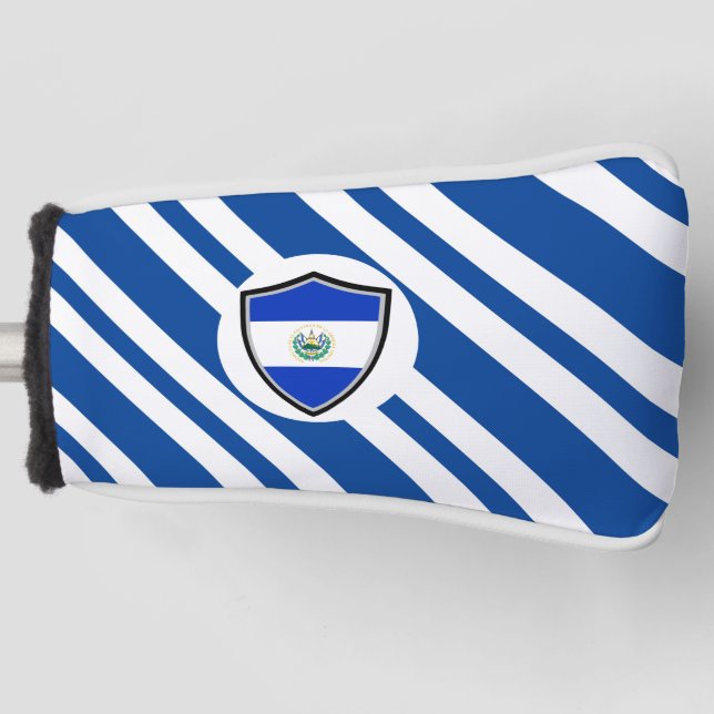 El Salvador flag Golf Head Cover (Front)