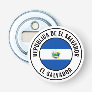 El Salvador Flag Gorgeous Patriotic Bottle Opener