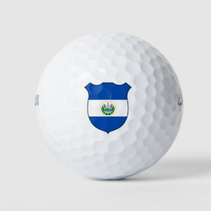 El Salvador Flag Grand Patriotic Golf Balls