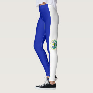 El Salvador flag Leggings