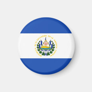 El Salvador Flag Magnet