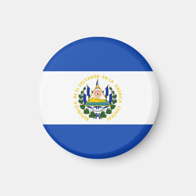 El Salvador Flag Magnet (Front)