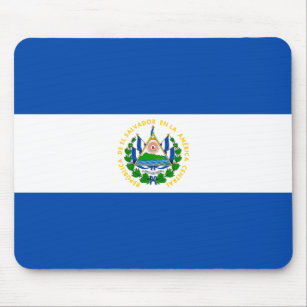 El Salvador Flag Mouse Pad