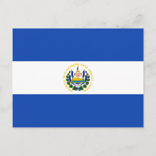 El Salvador Flag Postcard