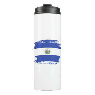 El Salvador flag Thermal Tumbler