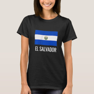 El Salvador Fútbol Flag Pocket Soccer Fan T-Shirt