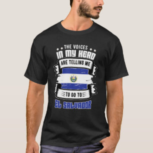 El Salvador In My Head T-Shirt