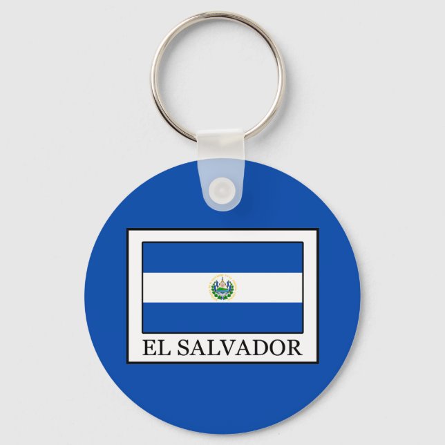 El Salvador Key Ring (Front)
