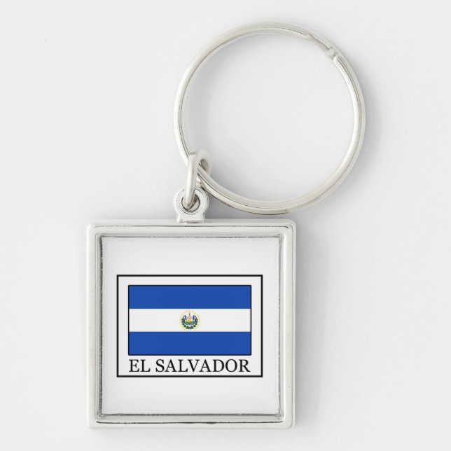 El Salvador Key Ring (Front)