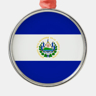 El Salvador Metal Ornament