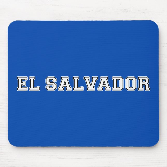 El Salvador Mouse Pad (Front)