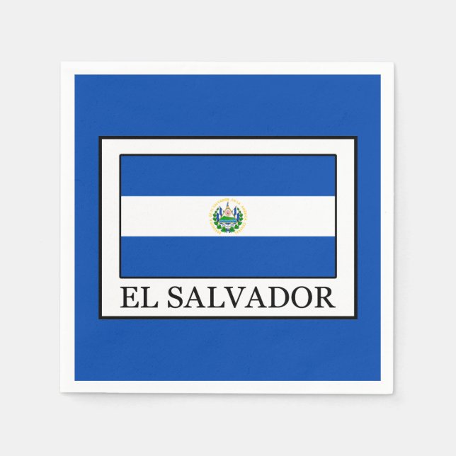 El Salvador Napkin (Front)
