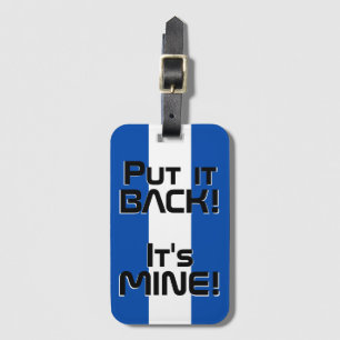 El Salvador National Flag Funny Patriotic Luggage Tag