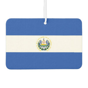 El Salvador National World Flag Car Air Freshener