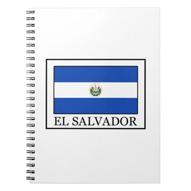 El Salvador Notebook (Front)