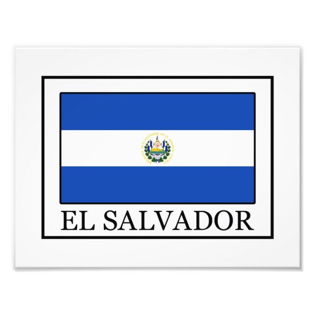 El Salvador Photo Print (Front)