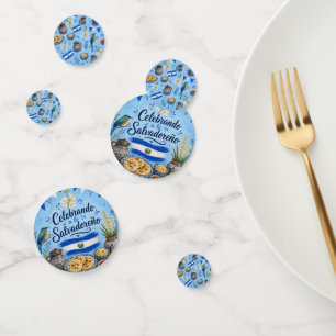 El Salvador Salvadoran Party Confetti