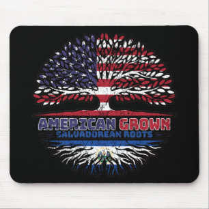 El Salvador Salvadorian Salvadoran USA United Mouse Pad