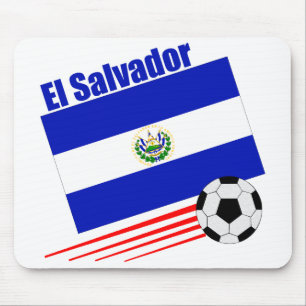 El Salvador Soccer Team Mouse Pad