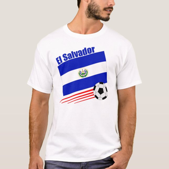 El Salvador Soccer Team T-Shirt (Front)