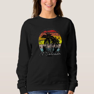 El Salvador Surf City Sv Sivar Pupusa Salvadorian  Sweatshirt