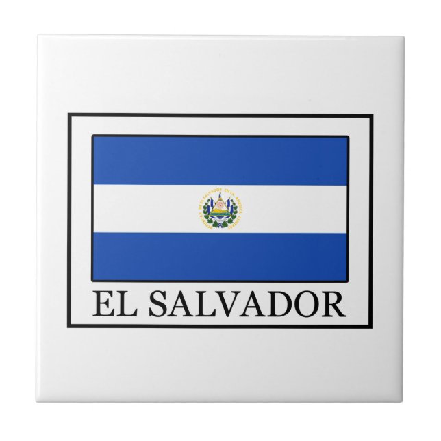 El Salvador Tile (Front)