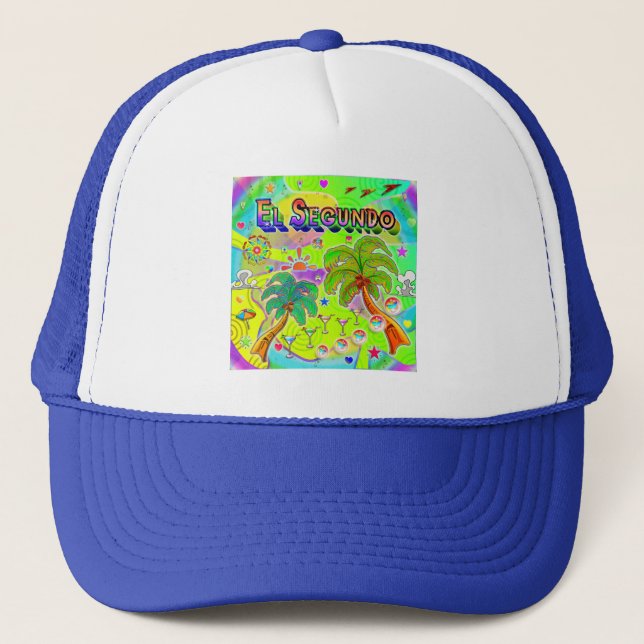 El Segundo Mind Focus Hay Trucker Hat (Front)