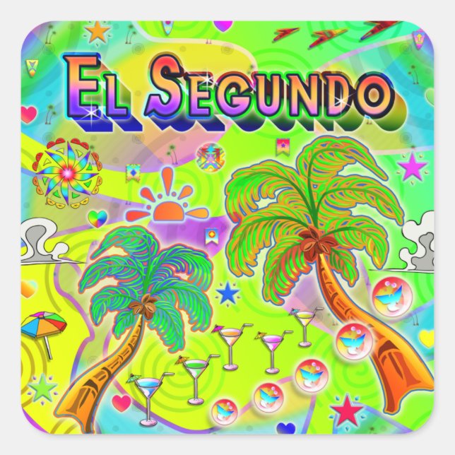 El Segundo Mind Focus Sticker (Front)
