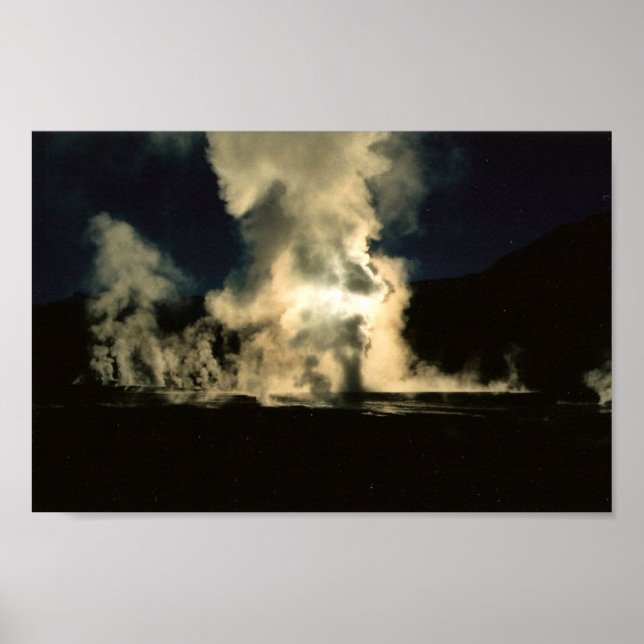 El Tatio Geysers Poster (Front)