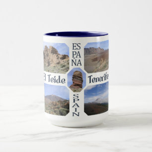 El Teide custom mug – choose style, colour