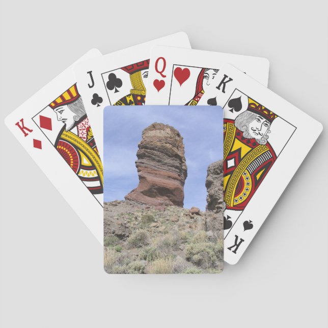 El Teide custom playing cards (Back)